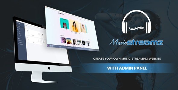 53628  Streamz v1.0 - A music streaming website with admin panel