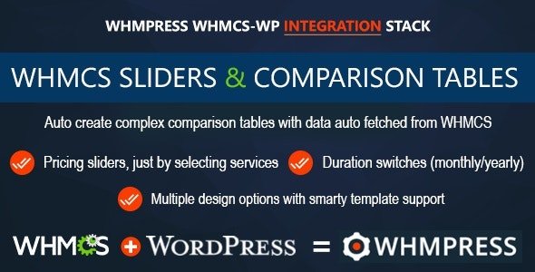 53655  WHMCS Pricing Sliders and Comparison Tables v4.5.3 - WHMpress Addon