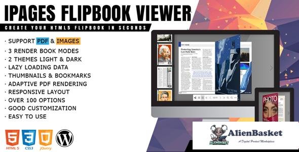 62211  iPages Flipbook For WordPress v1.4.7