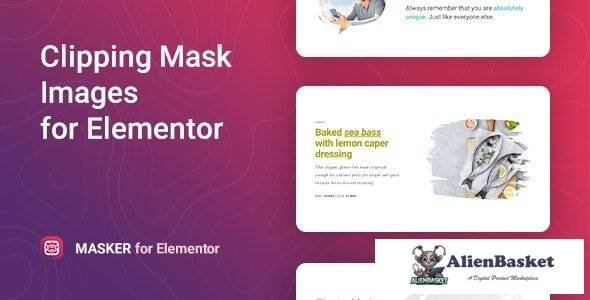 53796  Masker v1.0.0 - Clipping Mask for Elementor