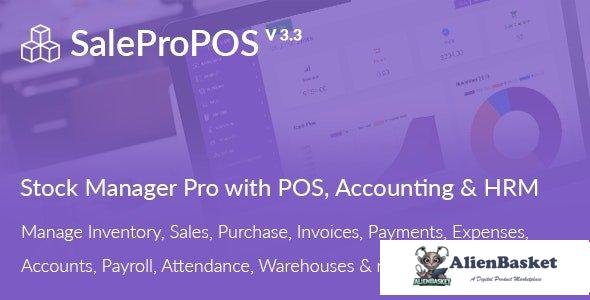 53822  SalePro v3.3 - Inventory Management System with POS, HRM, Accounting - 