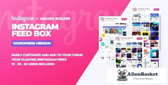 53866  Instagram Feed Box v1.0.0 - WordPress Plugin