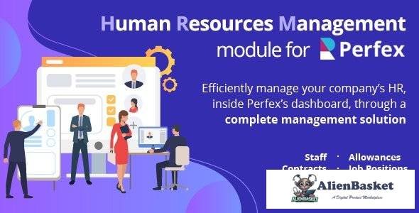 53967  Human Resources Management v1.0 - HR module for Perfex CRM