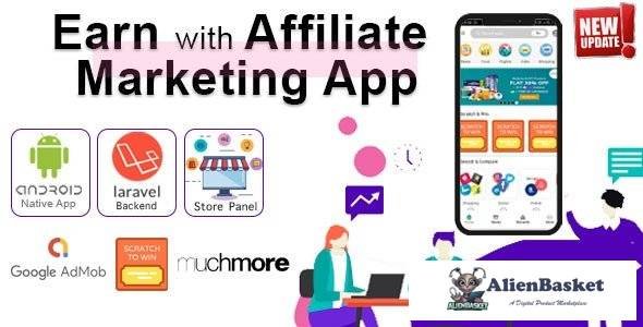 53972  Affiliate Marketing app with PHP Backend v1.3