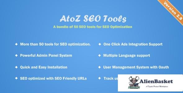 54040  AtoZ SEO Tools v2.8 - Search Engine Optimization Tools - 