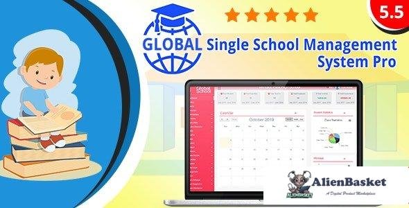 54042  Global v5.5 - Single School Management System Pro - 