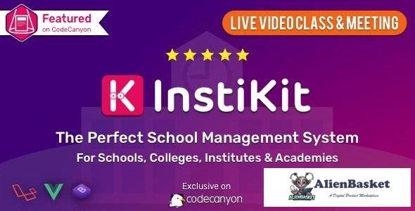 54117  InstiKit School v2.8.0 - School Management System & School ERP - 