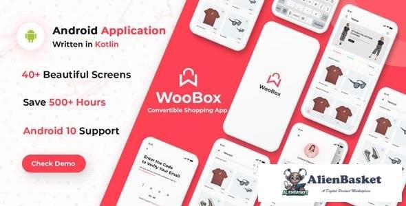 54273  WooBox v11.0- WooCommerce Android App E-commerce Full Mobile App + kotlin