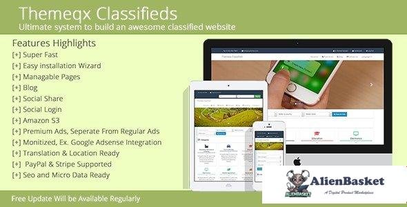 54399  Themeqx v5.0 - Advanced PhP Laravel Classified ads cms