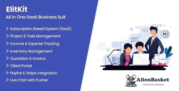 54992  ElitKit v1.5 - All In One SaaS Business Suit