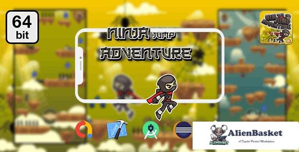 54480  Ninja Jump Adventure 64 bit - Android IOS With Admob v1.0