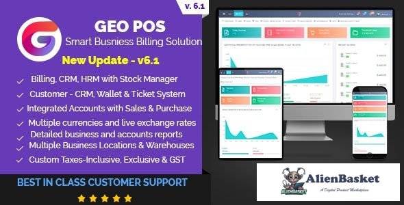54553  Geo POS v6.1 - Point of Sale, Billing and Stock Manager Application - 