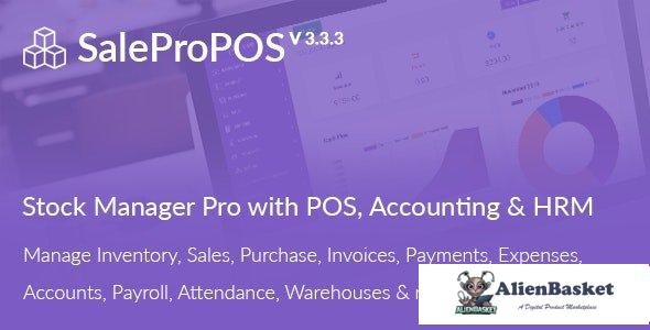 54556  SalePro v3.3.3 - Inventory Management System with POS, HRM, Accounting - 