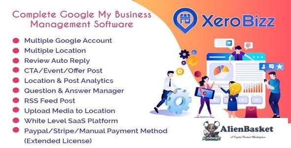 54565  XeroBizz v1.1 - Complete Google My Business Management Software (SaaS Platform)