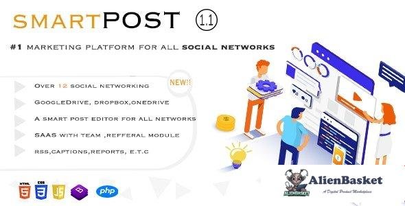 54609  Smart Post v1.3 - Social Marketing Tool - 
