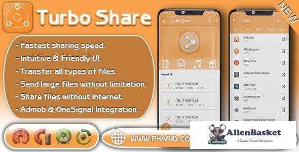 54693  Turbo Share v1.6 - ShareIt Clone | Ultimate Transfer & Share