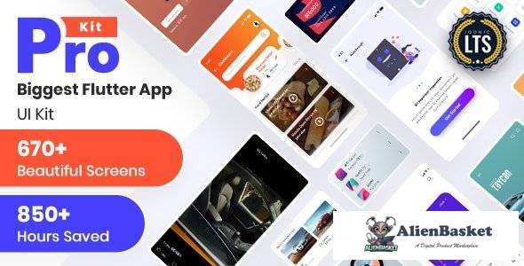 55156  Prokit v10.0 - Biggest Flutter UI Kit