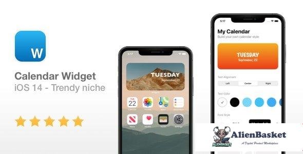 55172  Calendar Widget - NEW iOS 14 Widget