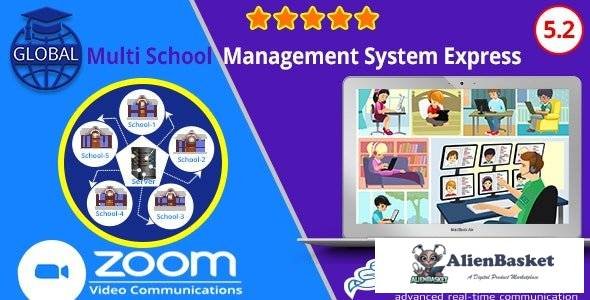 55228  Global v5.2 - Multi School Management System Express