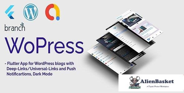 55239  WoPress v1.0 - Flutter App For WordPress News Sites and Blogs