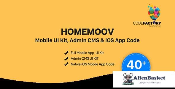 55298  HOMEMOOV v1.0 - Mobile UI Kit, Admin CMS & iOS App Code