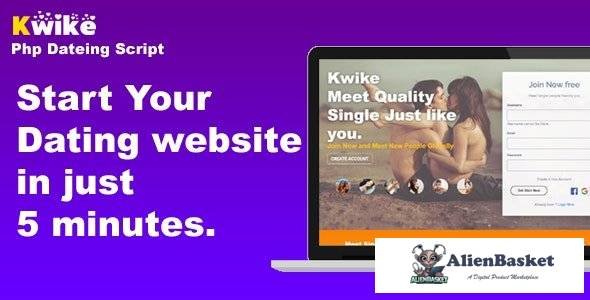 55309  Kwike v1.4 - Dating Website Php Script