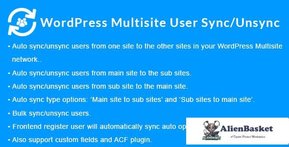 55325  WordPress Multisite User Sync/Unsync v1.4.0