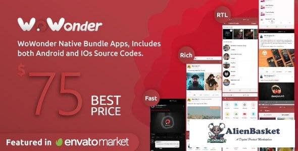 55374  Mobile Native Social Timeline Applications v3.5 - For WoWonder Social PHP Script