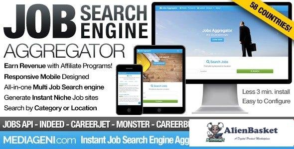 55463  Instant Job Search Engine Aggregator v4.2
