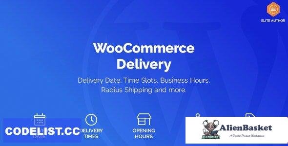 66248  WooCommerce Delivery v1.2.4 - Delivery Date & Time Slots