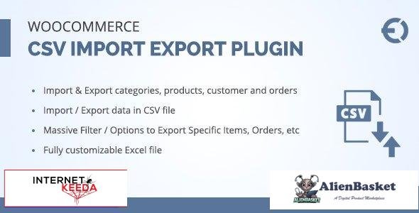 55500  Woocommerce csv import export plugin v2.0.0 - orders, customers, products