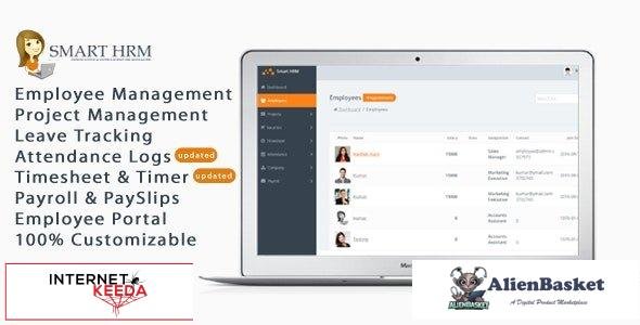 55516  Smart HRM v1.6 - HR Management with Project Management, Payroll, Attendance & Time sheet Lite