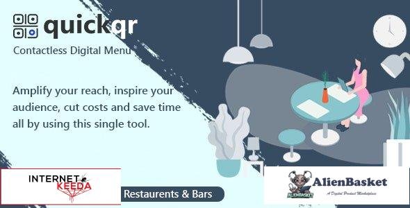 55836  QuickQR v5.1 - Saas - Contactless Restaurant QR Menu Maker
