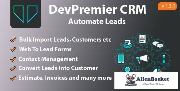 55605  DevPremier CRM v1.3.1 - Convert Leads into Customers