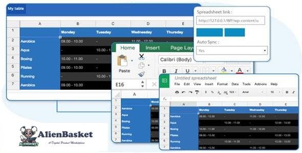 55636  WP Table Manager v2.7.4 - The WordPress Table Editor Plugin