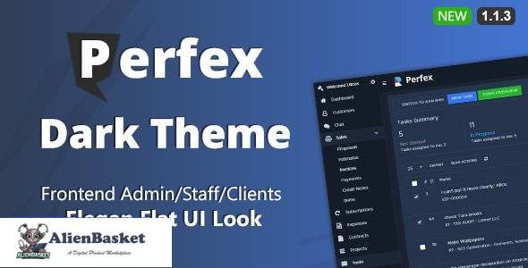 55656  Perfex CRM Dark Theme v1.1.3