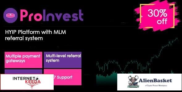 55710  ProInvest v2.4 - CryptoCurrency and Online Investment Platform
