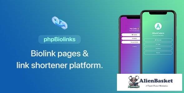 56162  BioLinks v6.0 - Instagram & TikTok Bio Links & URL Shortener (SAAS Ready) - 