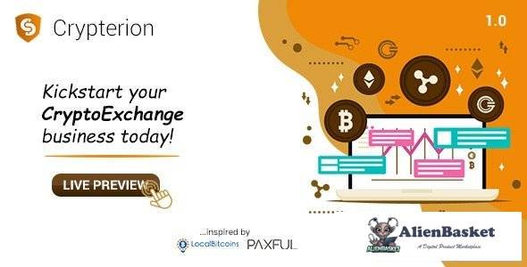 55873  Crypterion v1.0 - Multi-featured Cryptocurrency Exchange Software (with self-hosted wallets)