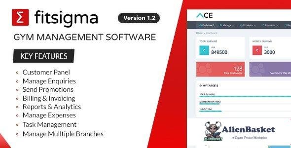 55926  Fitsigma v1.2.8 - Gym Management Software