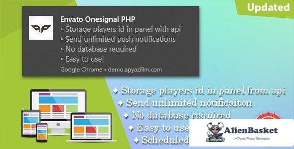 56007  OneSignal v1.5 - PHP Push Notification Pane