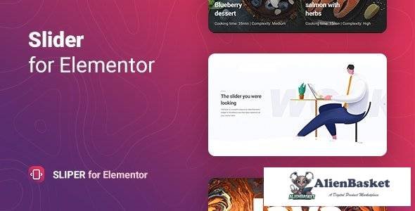 56087  Sliper v1.0.0 - Full-screen Slider for Elementor
