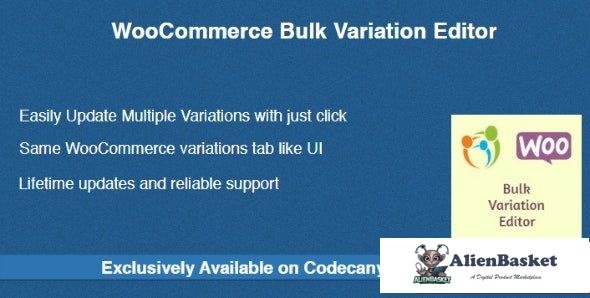 56168  WooCommerce Bulk Variation Editor v1.0.2