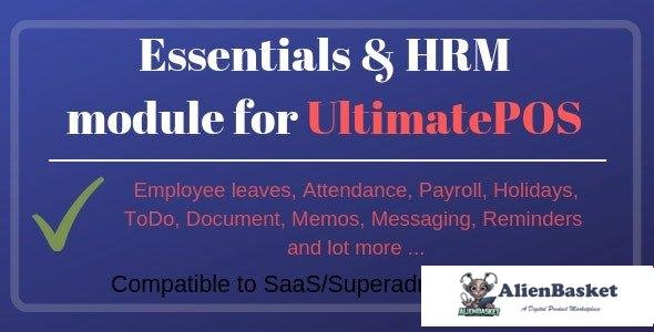 56258  Essentials & HRM (Human resource management) v2.3 - Module for UltimatePOS