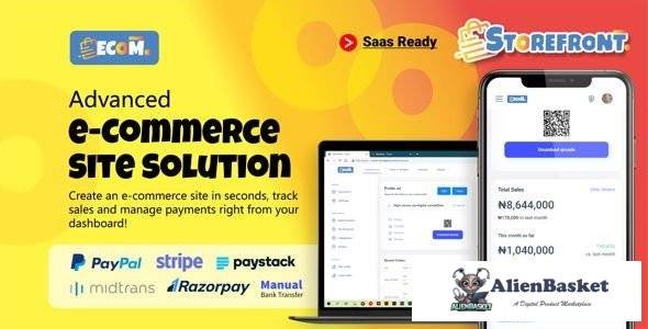 56316  Ecom v1.5.1 - Fast Multi Store Front Builder (SaaS)