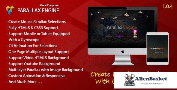 56406  Parallax Engine v1.0.4 - Addon For Visual Composer