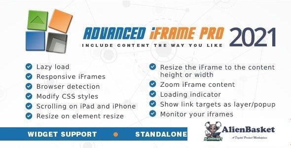 56526  Advanced iFrame Pro v2021