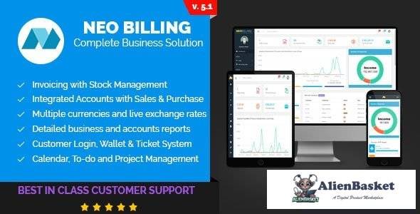 56612  Neo Billing v5.1 - Accounting, Invoicing And CRM Software
