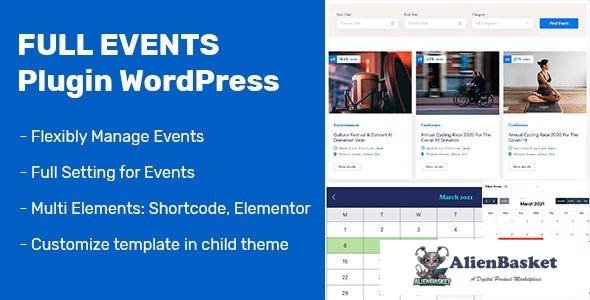 60394  FullEvents v1.1.0 - Event Plugin WordPress