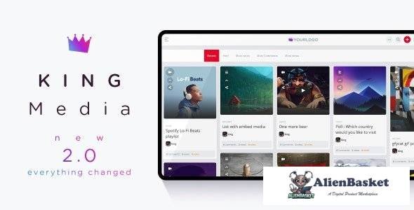 56656  KING Media v2.0 - Viral News Video Magazine Script - 